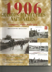 1906 GRANDES MANŒUVRES NATIONALES,  LANGRES ville assiégée