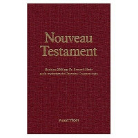 NOUVEAU TESTAMENT revision 2004 par Fr. Bernard-Marie - toilé -