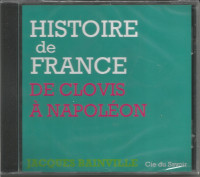HISTOIRE DE FRANCE, de Clovis à Napoléon - CD MP3