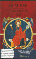 MISSEL POUR CHAQUE DIMANCHES 2023 - textes en gros caractères -