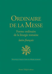 ORDINAIRE DE LA MESSE - forme ordinaire de la liturgie romaine -