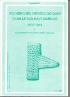 RECHERCHES ARCHÉOLOGIQUES DANS LE SUD HAUT-MARNAIS 1890-1914