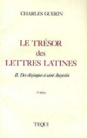 LE TRÉSOR DES LETTRES LATINES